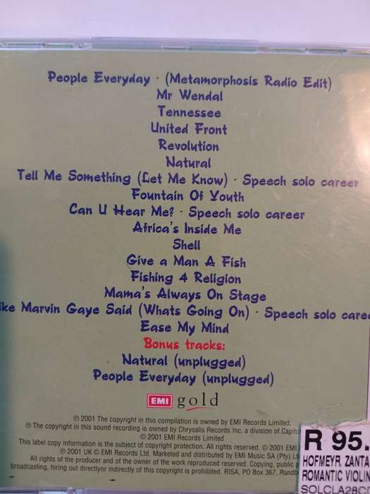 Arrested Development, Greatest Hits CD