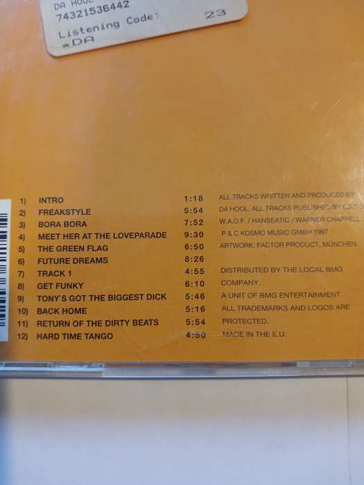 Da Hool, Here Comes Da Hool CD