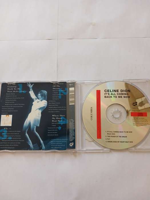 Celine Dion, It`s All Coming Back to me Now CD single