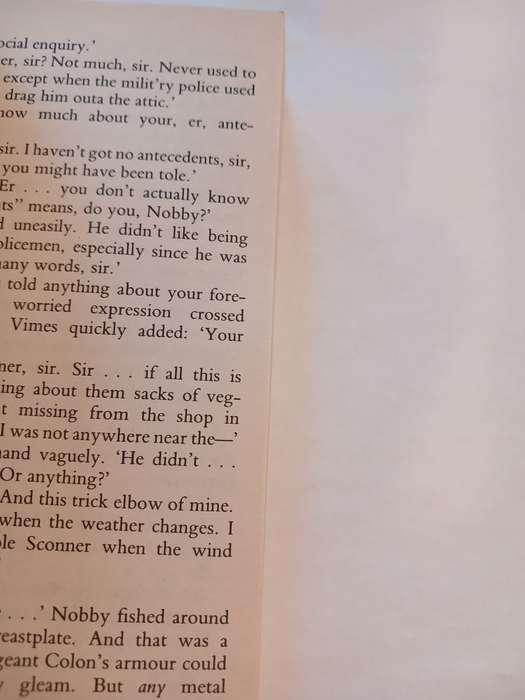 Feet of Clay, A Discworld Novel by Terry Pratchett