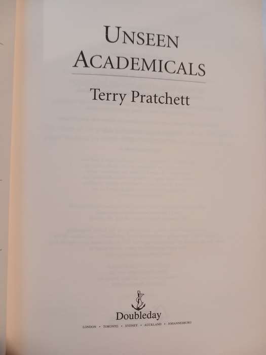 Unseen Academicals by Terry Pratchett
