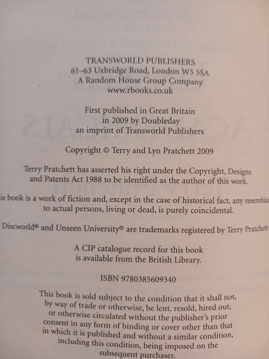 Unseen Academicals by Terry Pratchett