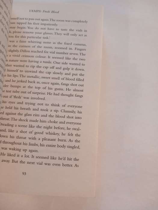 Vamps, Fresh Blood by Nicole Arend