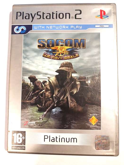 Playstation 2, Socom: U.S. Navy Seals, Platinum
