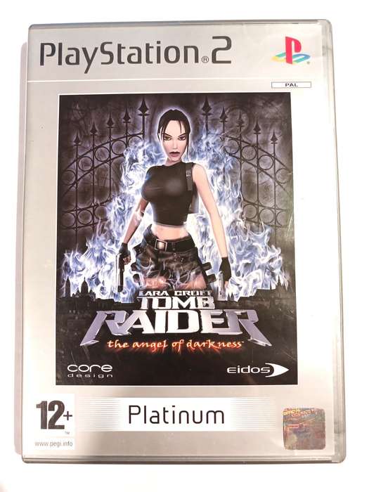 Playstation 2, Tomb Raider, The Angel of Darkness, Platinum