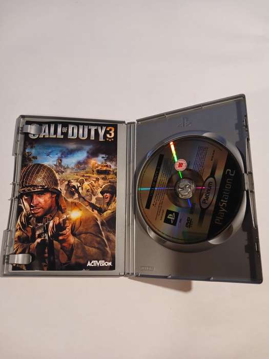 Playstation 2, Call of Duty 3, Platinum