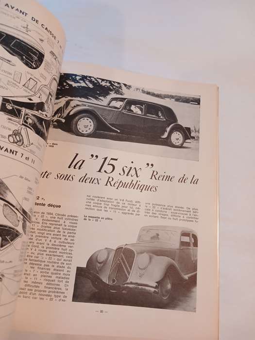 Les Archives du Collectionneur, Citroen Tous Modeles `7` `11` `15`