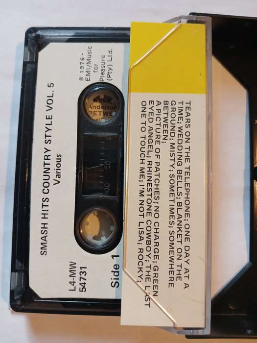 Smash Hits Country Style Vol. 5 Cassette