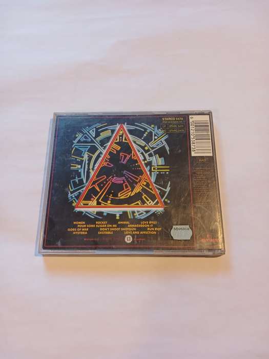 Def Leppard, Hysteria CD