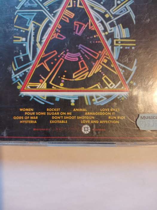 Def Leppard, Hysteria CD