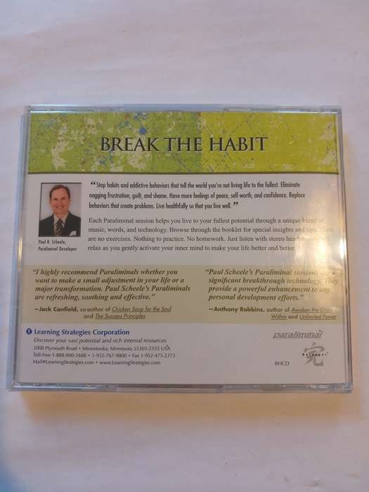 Break The Habit, Free Yourself from Addictive Behaviors CD