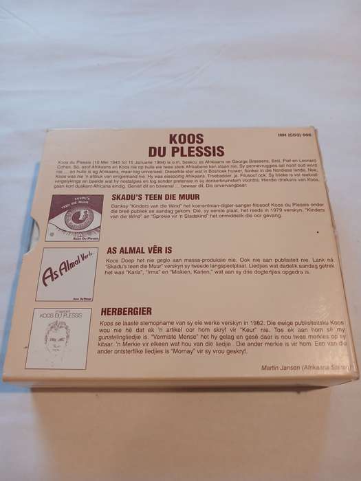 Koos Du Plessis Trilogie, 3 x CD