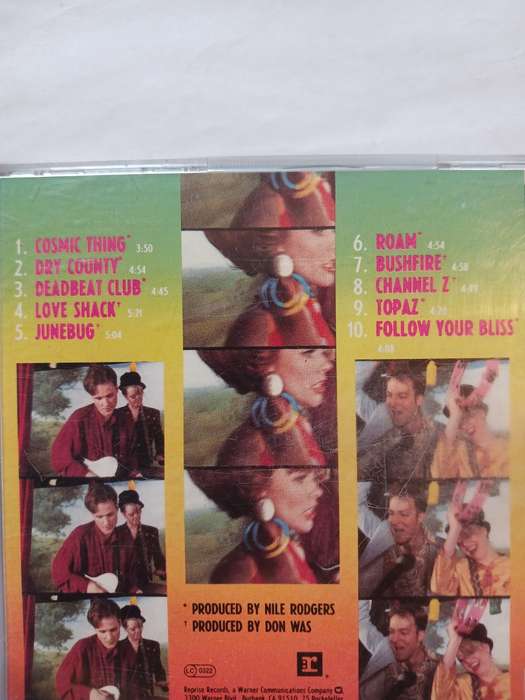 The B52`s, Cosmic Thing CD