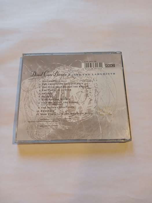 Dead Can Dance, Into The Labyrinth CD, UK