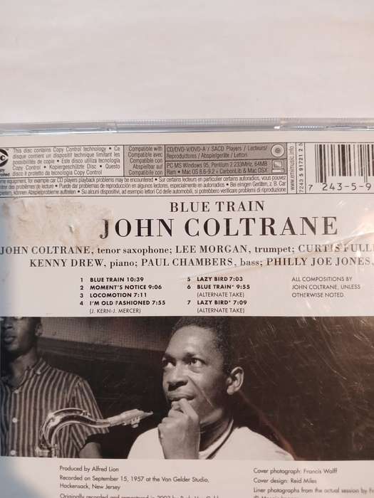 John Coltrane, Blue Train CD, Europe