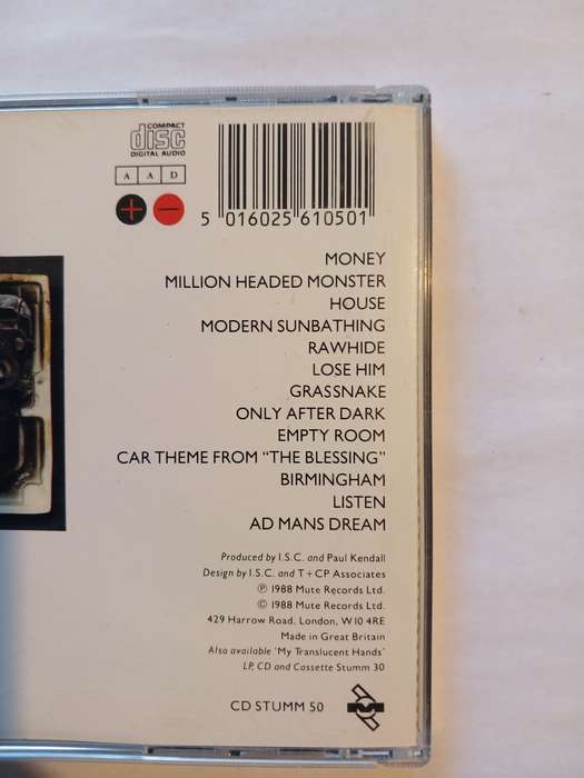 I Start Counting, Fused CD, UK