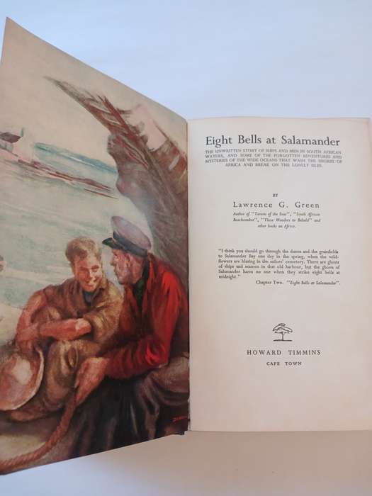 Eight Bells at Salamander by Lawrence G. Green, First Edition 1960