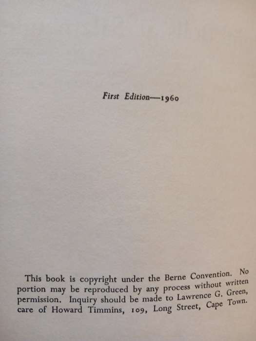 Eight Bells at Salamander by Lawrence G. Green, First Edition 1960
