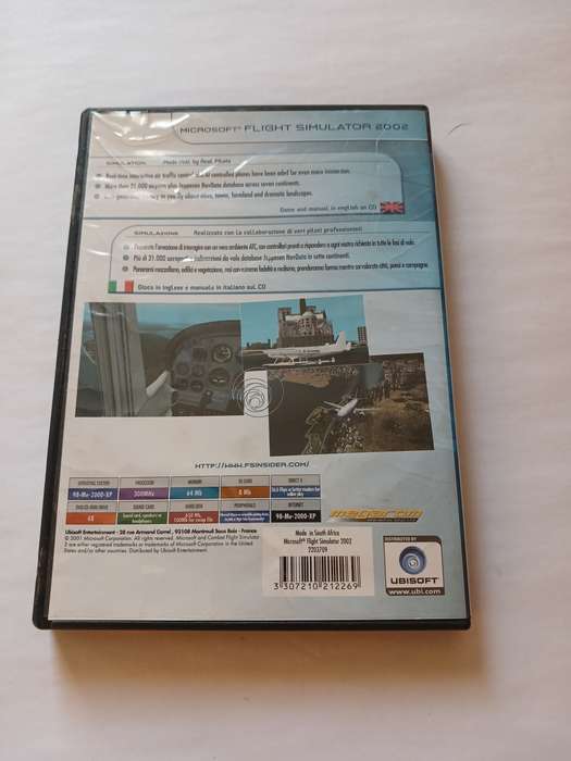 Microsoft Flight Simulator 2002 PC CD-Rom