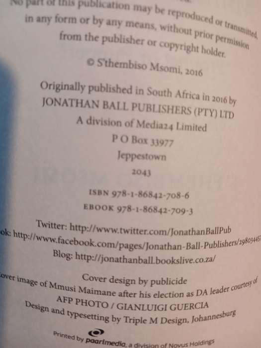 Mmusi Maimane, Prophet of Puppet? by S`Thembiso Msomi