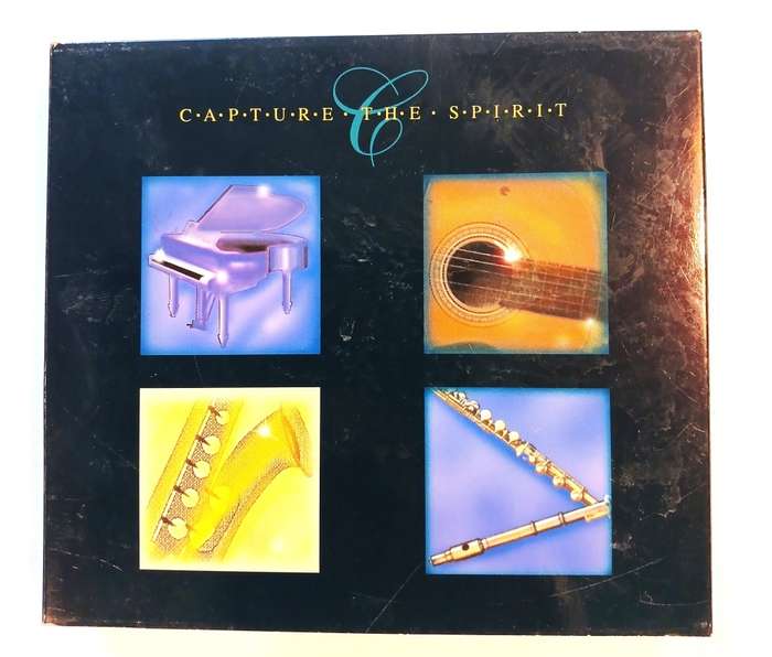 Capture The Spirit, Flute/Piano/Guitar/Sax Moods, 4 x CD