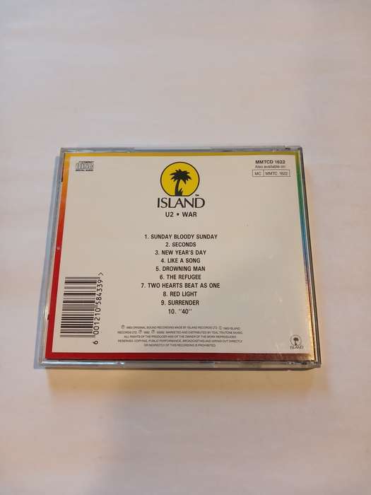 U2, War CD