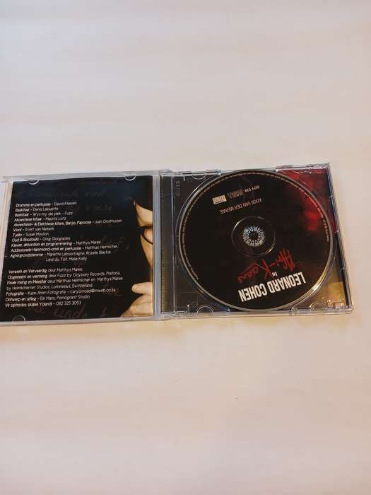 Koos Van Der Merwe, Leonard Cohen in Afri-Kaans CD
