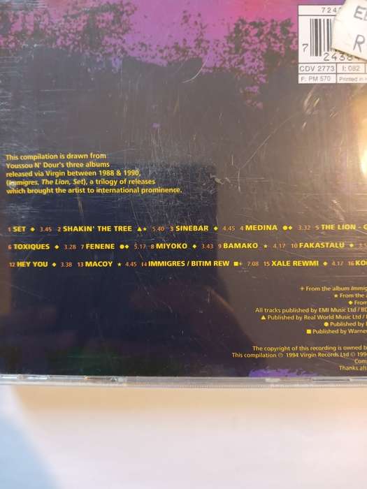 Youssou N`Dour, The Best of CD