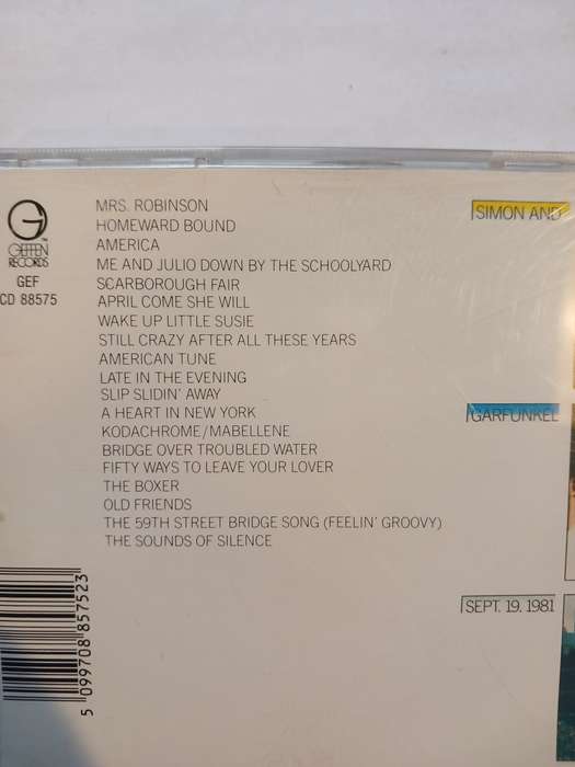Simon and Garfunkel, The Concert in the Park CD, Austria