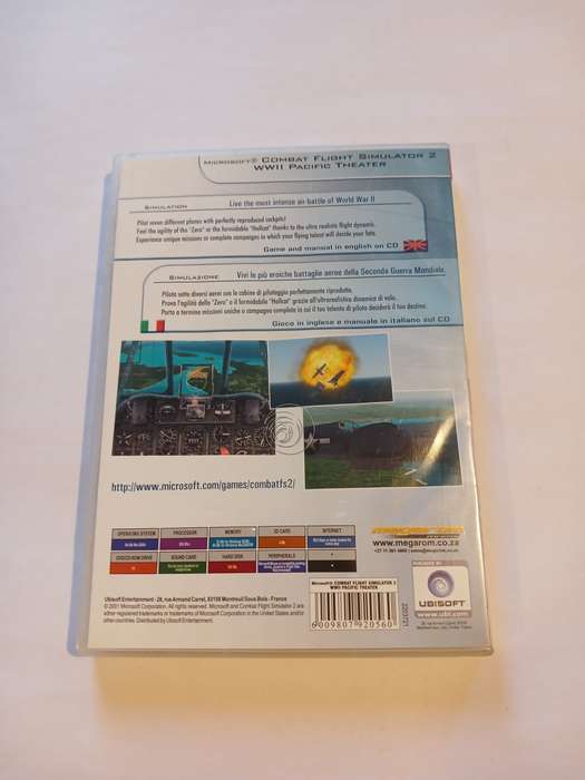 Microsoft Combat Flight Simulator 2, WWII Pacific Theater PC DVD-rom