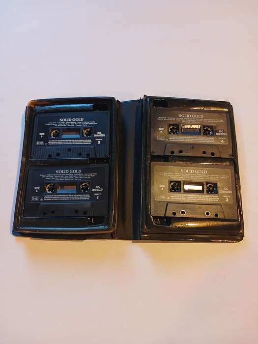 Solid Gold, 4 x Cassette Tapes