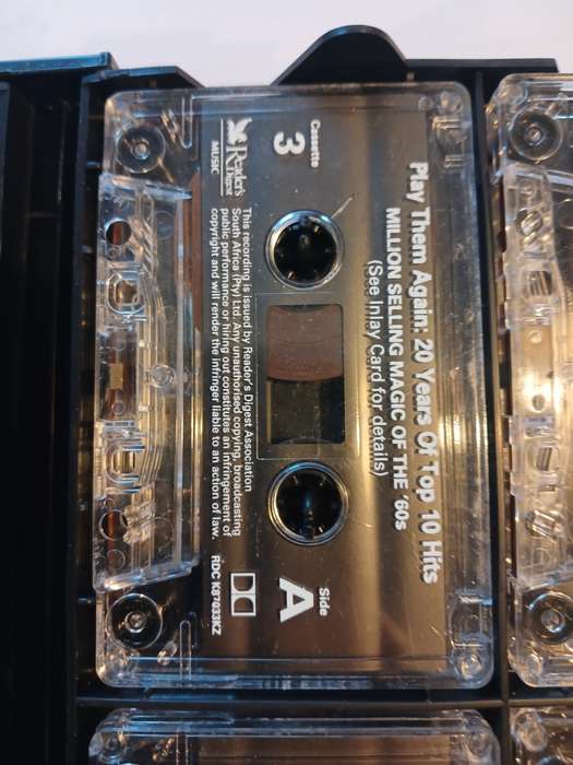 Play Them Again, 20 Years of Top Ten Hits, 5 x Cassette Tapes