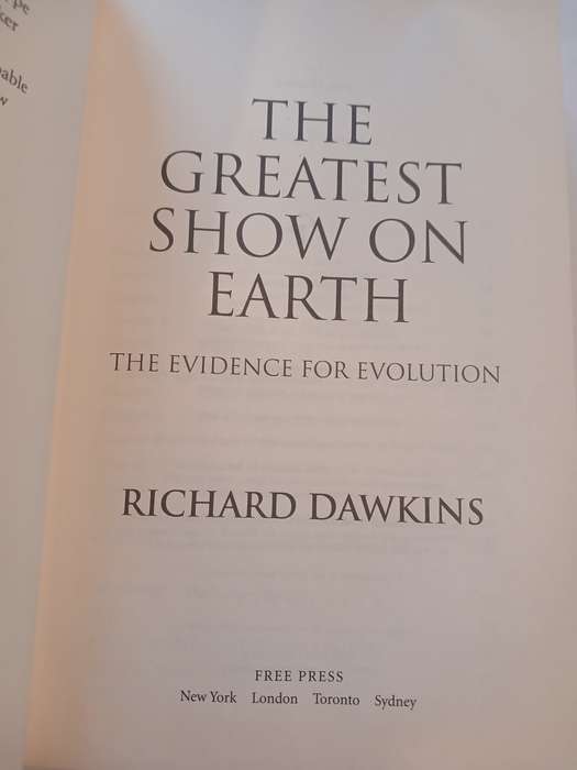 The Greatest Show on Earth by Richard Dawkins