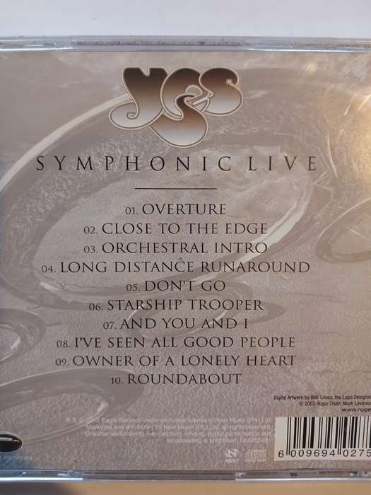 Yes, Symphonic Live CD