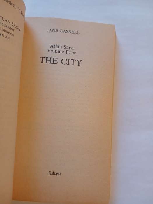 The City, Book Four of the Atlan Saga by Jane Gaskell