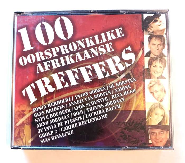 100 Oorspronklike Afrikaanse Treffers, 5 x CD