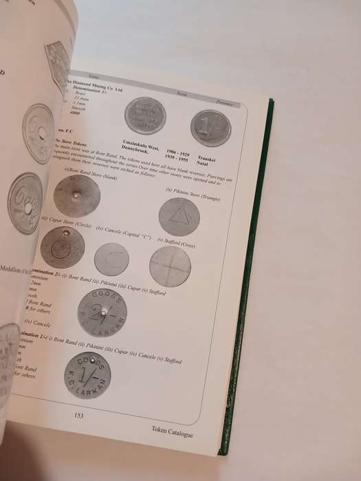 Hern's Handbook on Southern African Tokens by Brian Hern, Signed