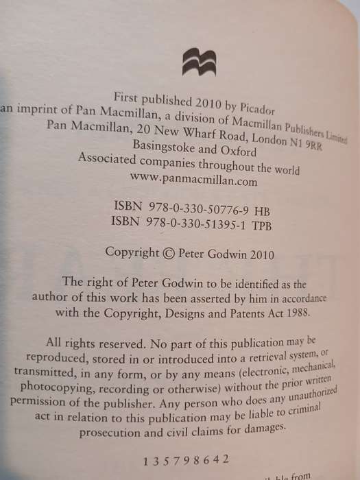 The Fear, The Last Days of Robert Mugabe by Peter Godwin, Signed