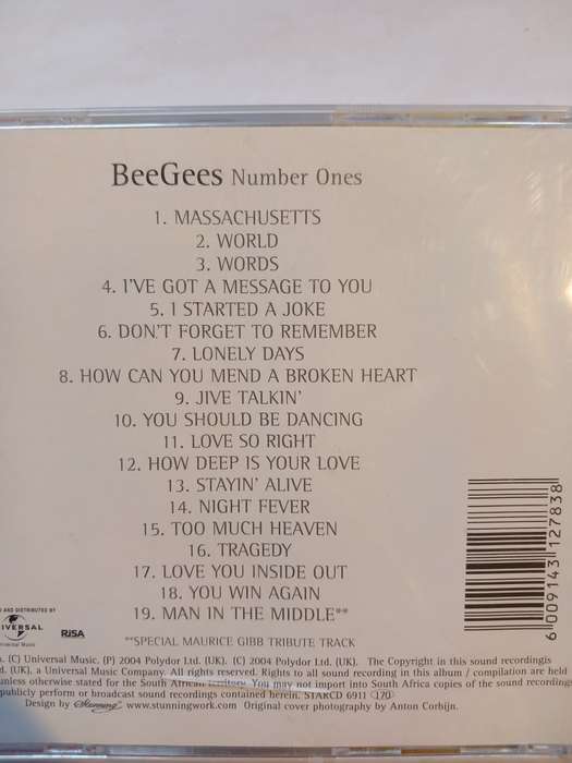 Bee Gees, Number Ones CD