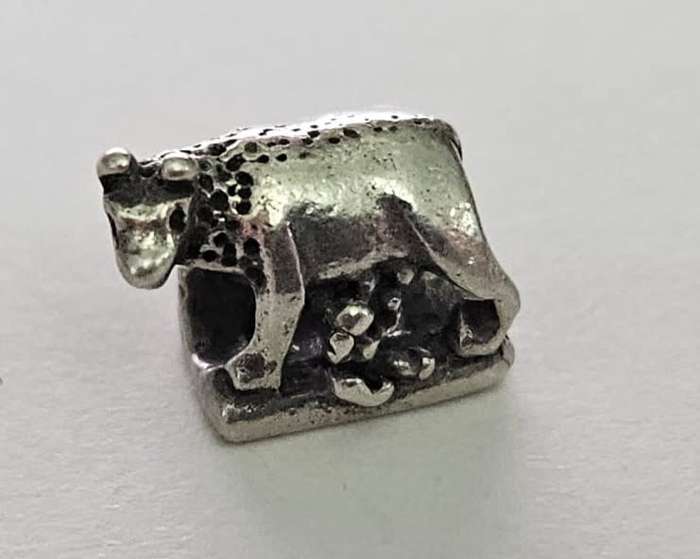 ROMULUS & REMUS TROLLBEAD - ITALY WORLD BEAD - RETIRED