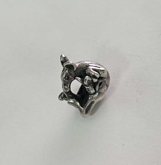 KANGAROO WITH JOEY TROLLBEAD - AUSTRALIA WORLD BEAD - RETIRED