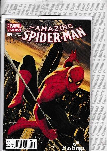 AMAZING SPIDERMAN #1 HASTINGS COMICS VARIANT RARE - MINT