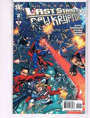SUPERMAN: LAST STAND of NEW KRYPTON # 2 of 3 MINT