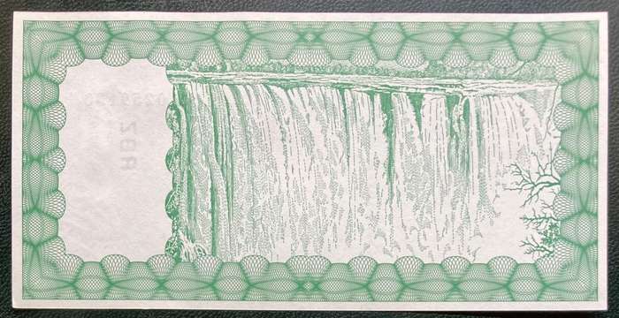 Zimbabwe 2005 $100,000 AA serial no UNC Bearer Cheque