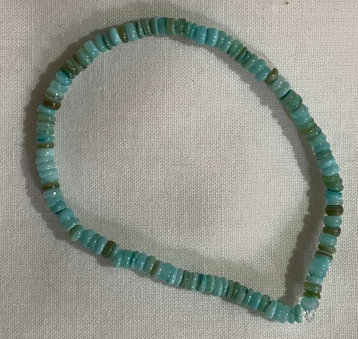Shell Bracelet - Aqua Stain