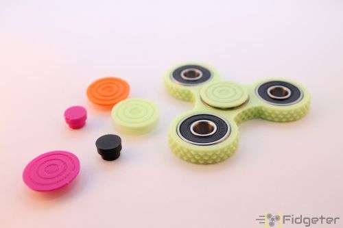 Tri Spin - Knurled - Fidget Spinner
