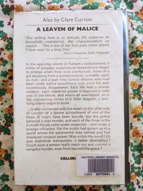 CURZON, Clare - Special Occasion - (1st Edition 1981 Hardcover in Wrapper)