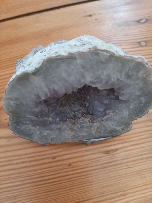 AMETHYST & QUARTZ GEODE