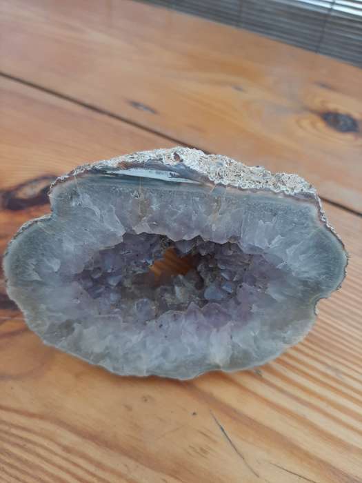 AMETHYST & QUARTZ GEODE