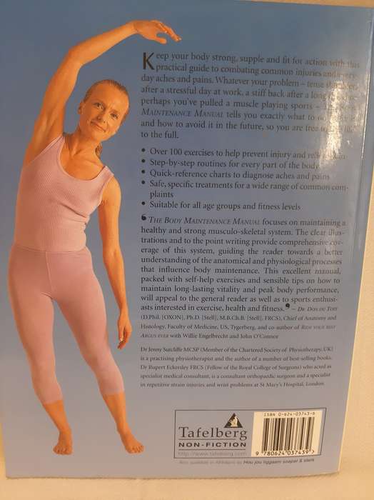 THE BODY MAINTENANCE MANUAL by DR JENNY SUTCLIFFE MCSP